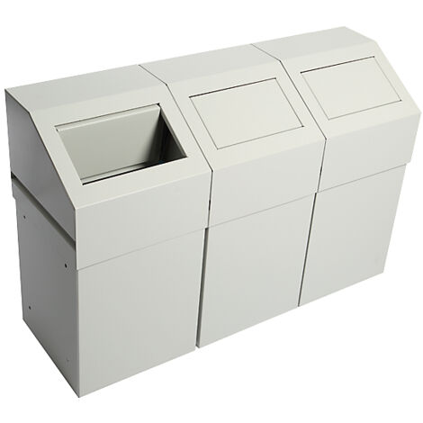 FRANKEL kaiserkraft, Poste de tri des déchets 3 éléments,