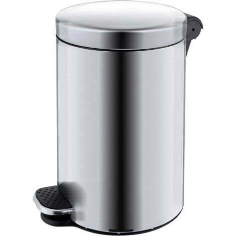FRANKEL kaiserkraft, Poubelle à pédale, capacité 5 l, h x Ø
