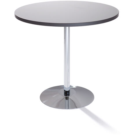 FRANKEL kaiserkraft, Table à pied central, Ø 800 mm, hauteur