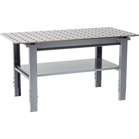 FRANKEL kaiserkraft, Table de soudage, hauteur réglable, acier