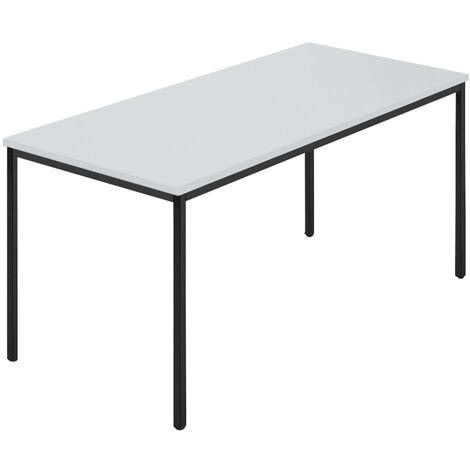 FRANKEL kaiserkraft, Table rectangulaire, tube carré plastifié