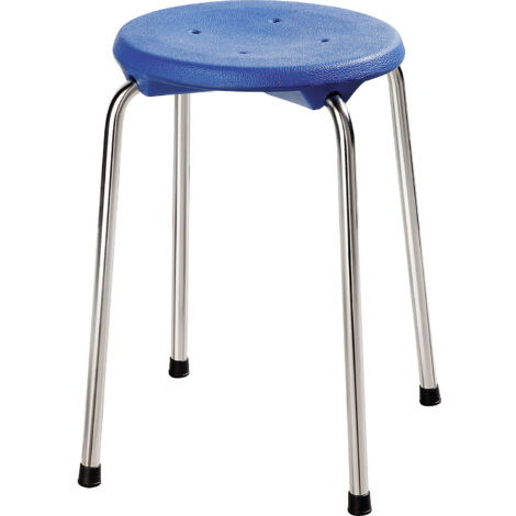FRANKEL kaiserkraft, Tabouret empilable en inox, hauteur assise