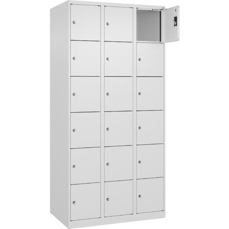 FRANKEL kaiserkraft, Vestiaire à six cases Evolo PLUS, 3