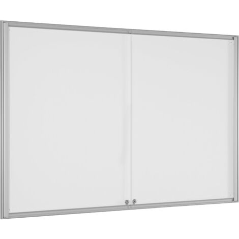 FRANKEL kaiserkraft, Vitrine d'affichage BASIC, pour 18 x