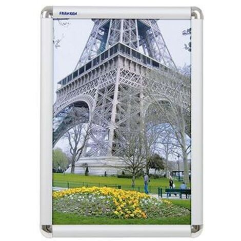 FRANKEN Bilderwechselrahmen FRANKEN 32,7 x 45 x 1,2 cm (B x H x T) DIN A3 Aluminium silber