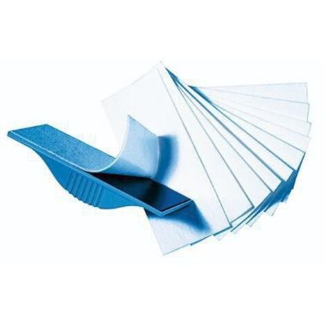 FRANKEN Löschpapier FRANKEN 6 x 15 cm (B x L) Filz weiß 10 Bl./Pack.