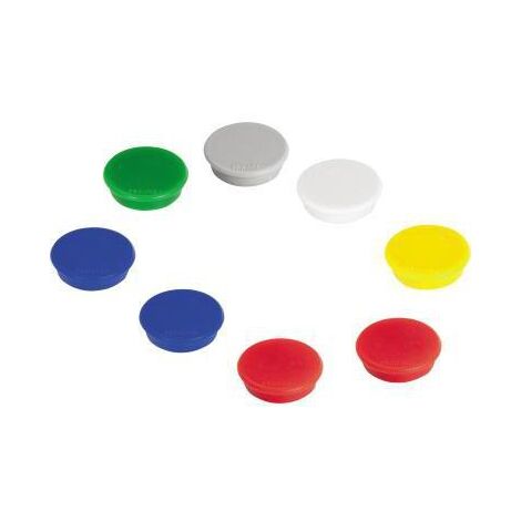 FRANKEN Magnet FRANKEN 24mm 0,3kg farbig sortiert 10 St./Pack.