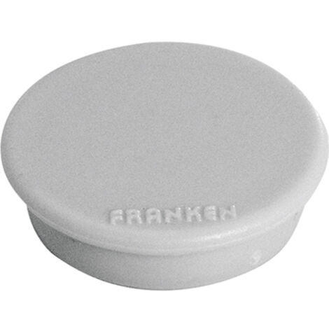 Franken Magnet HMS36 12 rund 38mm grau 10 St./Pack.