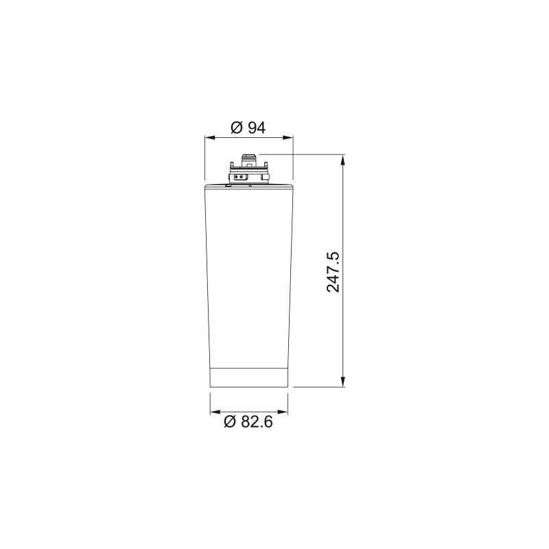 S austauschbarer Wasserfilter - 133.0284.026 - Franke