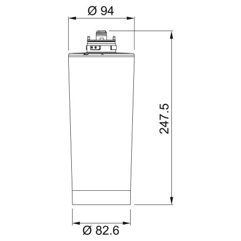 Franke's austauschbarer Wasserfilter - 133.0284.026