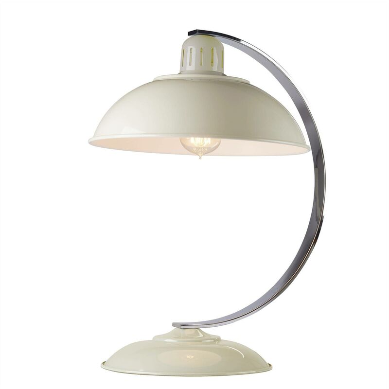 Elstead Franklin - 1 Light Desk Lamp Oyster White, E27