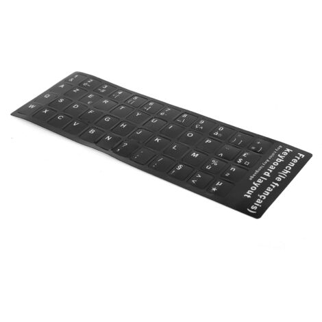 Französische Tastaturaufkleber für Laptops und Desktop-Computer, Ersatztastenaufkleber