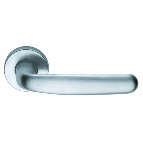 Frascio Maniglia Easy Con Bocchetta Cromo Satinato - 2 Pz