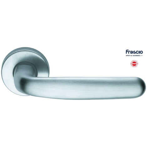 FRASCIO MANIGLIA EASY CON BOCCHETTA CROMO SATINATO 2 PZ