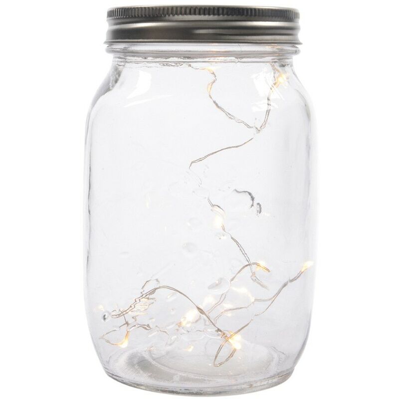 

Frasco decorativo con filamento LED apilado