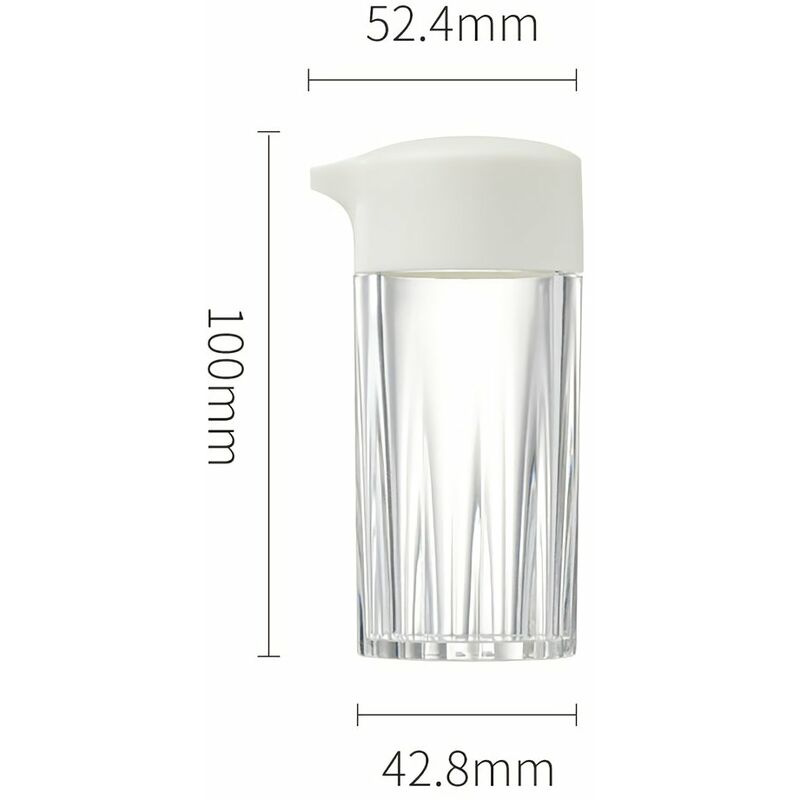 

Frascos de condimento sellados para el hogar aceite de cocina, salsa de soja, tanque de sal, botellas a prueba de fugas, condimentos, vinagrera,