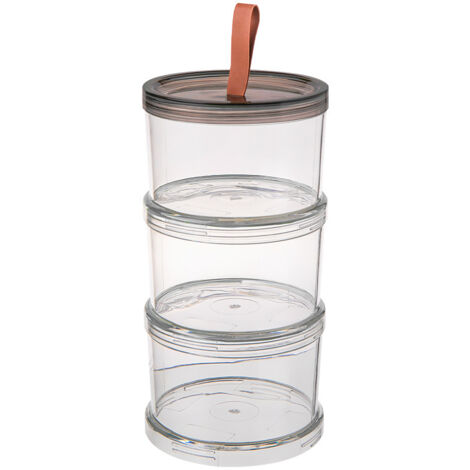 Frascos para especias - Contenedor de almacenamiento transparente - Almacenamiento que ahorra espacio para la cocina, el hogar, la encimera y la organización familiar.