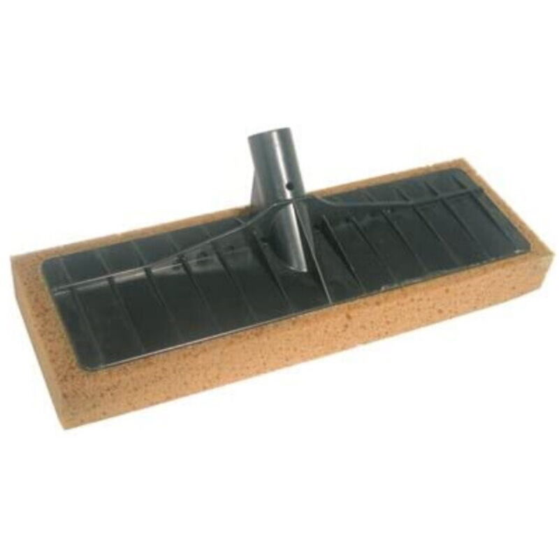 Frattone a spugna con attacco manico supporto pvc inclinato pulizia 35x12x4 cm