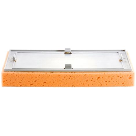 Frattazzo base abs alta qualità per spugna mm. 170x340x40