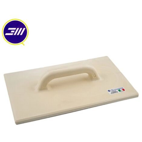 FRATTAZZO IN RESINA GIALLA CM 40 X CM 25