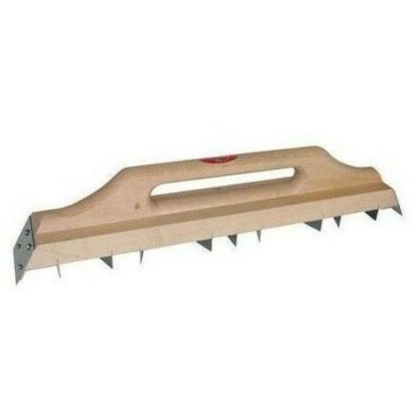 Frattazzo pialla rabot per gesso manico in legno 410x65mm ancora art609 pavan