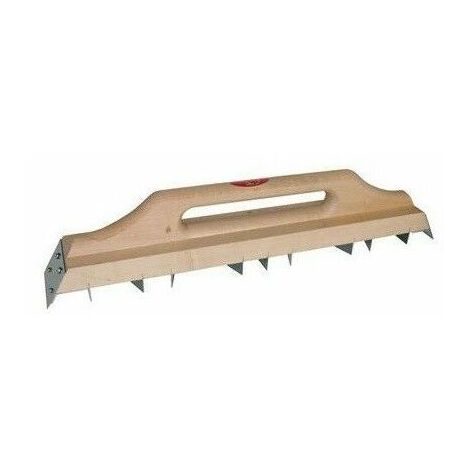 Frattazzo pialla rabot per gesso manico in legno cm 50x7 ancora art609 pavan