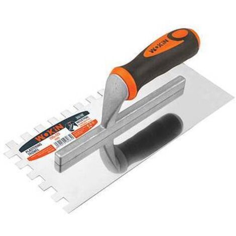 FRATTONE ACCIAIO DENTATO 355102 WOKIN  - BASE ACCIAIO D.MM 10X10 MM 280X120 - 2 pezzi