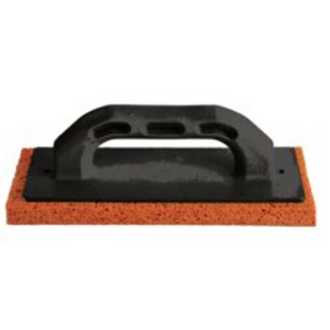 Frattone base plastica con gomma : Colore - Arancio, Dimensione - 7X38