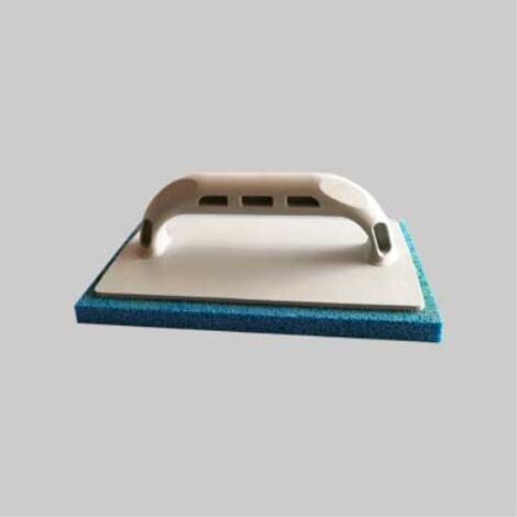 Frattone in gommaspugna antiurto 22 22x14 cm - spessore 14 mm - blu (dura) MADE IN ITALY