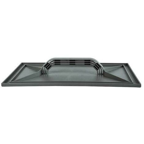 Frattone in plastica rinforzata nero : Dimensione - 18X27