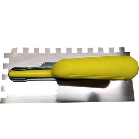 Frattone lama denta in acciaio – manico in nylon - Dimensione denti: 8x8 mm