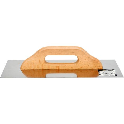 Frattone liscio in acciaio inox 380 x 128 mm 06640 VOREL