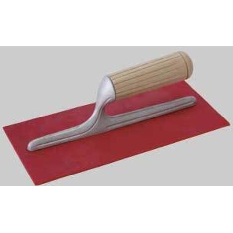 FRATTONE LISCIO MANICO LEGNO CERATO 28x12 cm - MADE IN ITALY