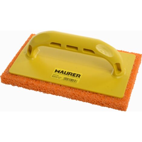 FRATTONE MAURER POLIURETANO 210X150MM SPUGNA 15MM ROSSA