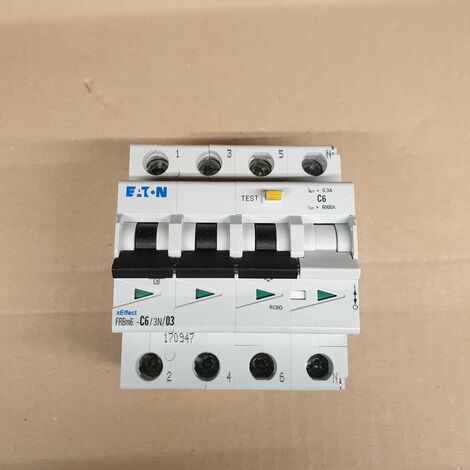 Interruttore magnetotermico differenziale puro 4P, 4 moduli, Tipo AC,  415Vac, 25A, 30mA, 6KA - Ettroit JX342561