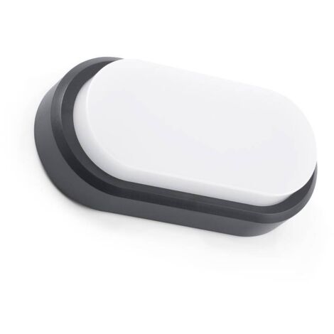Fred Led Lampada Da Parete Grigio Scuro Marca Faro