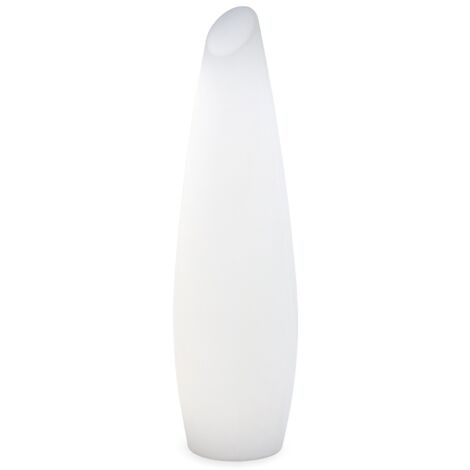 FREDO 170 cm de altura. Lámpara de pie con cable para uso interior y exterior. Luz LED blanco cálido