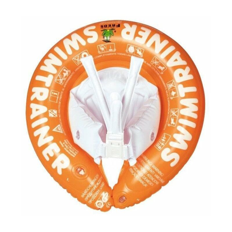 Freds Swim Academy Bouée bébé Orange - 2 a 6 ans - Swimtrainer