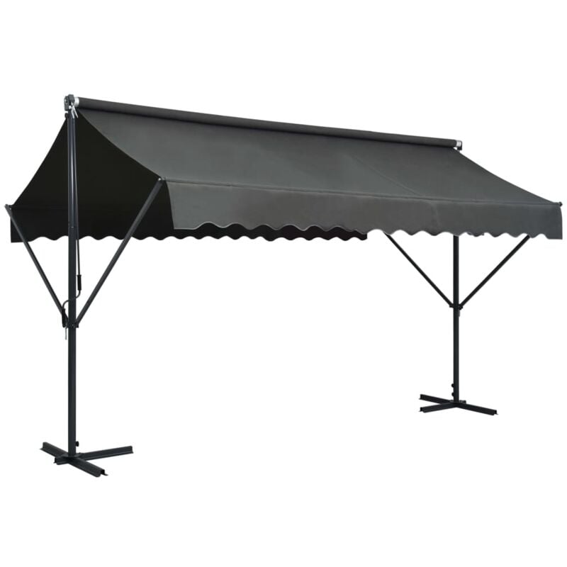 Vidaxl - Free Standing Awning 400x300 cm Anthracite