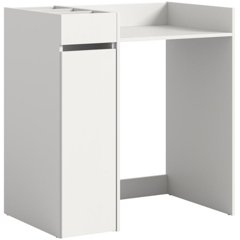 M&S Free Waschmaschinenschrank 1 Schublade, 5 Regale Weiß.