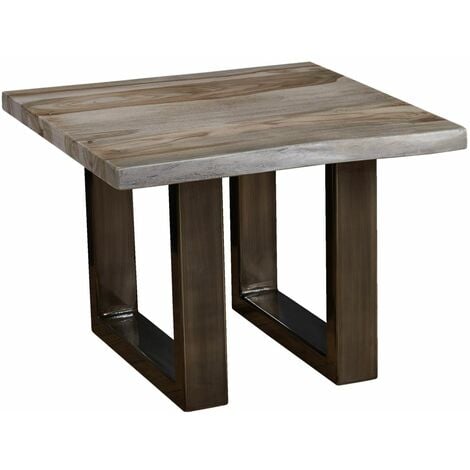 Tavolino da salotto in legno massello di design Casa Padrino nature B120 x  H40 x P70 cm - tavolo da salotto