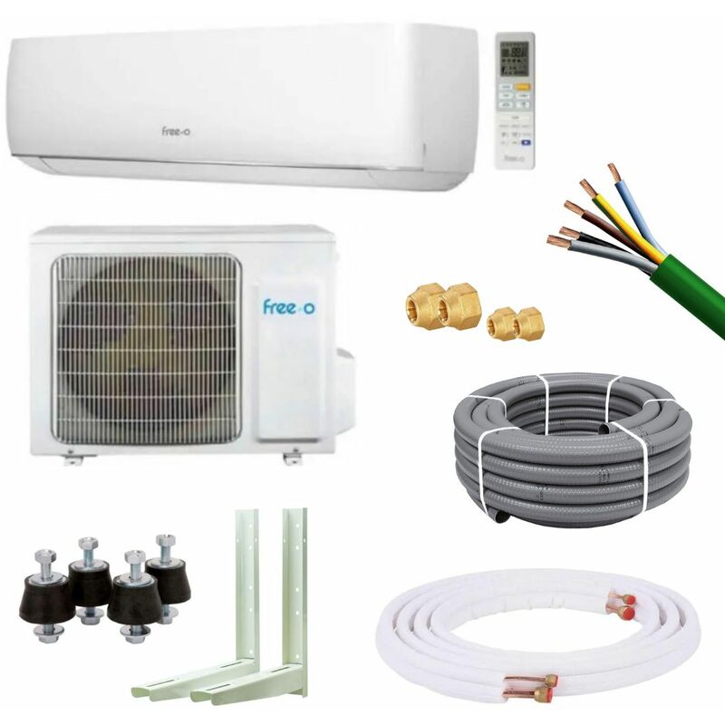 Condizionatore Split WiFi Kesser 12000 BTU - A++ Raffreddamento Riscaldamento - Foto 8