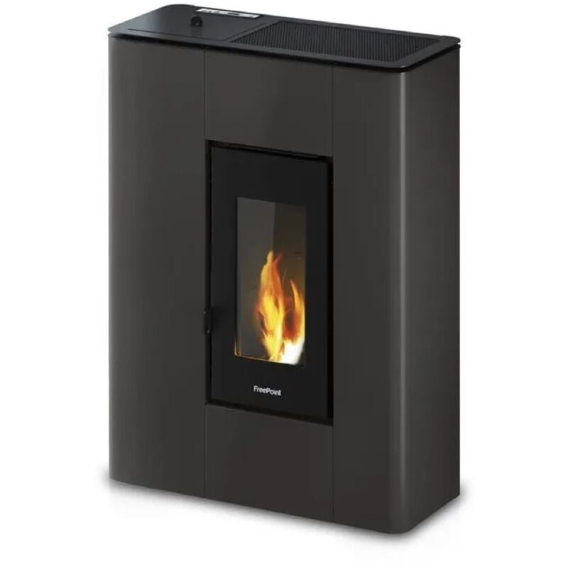 Freepoint - Poêle à granulés étanche Atrium 5 up Anthracite - 5 kW