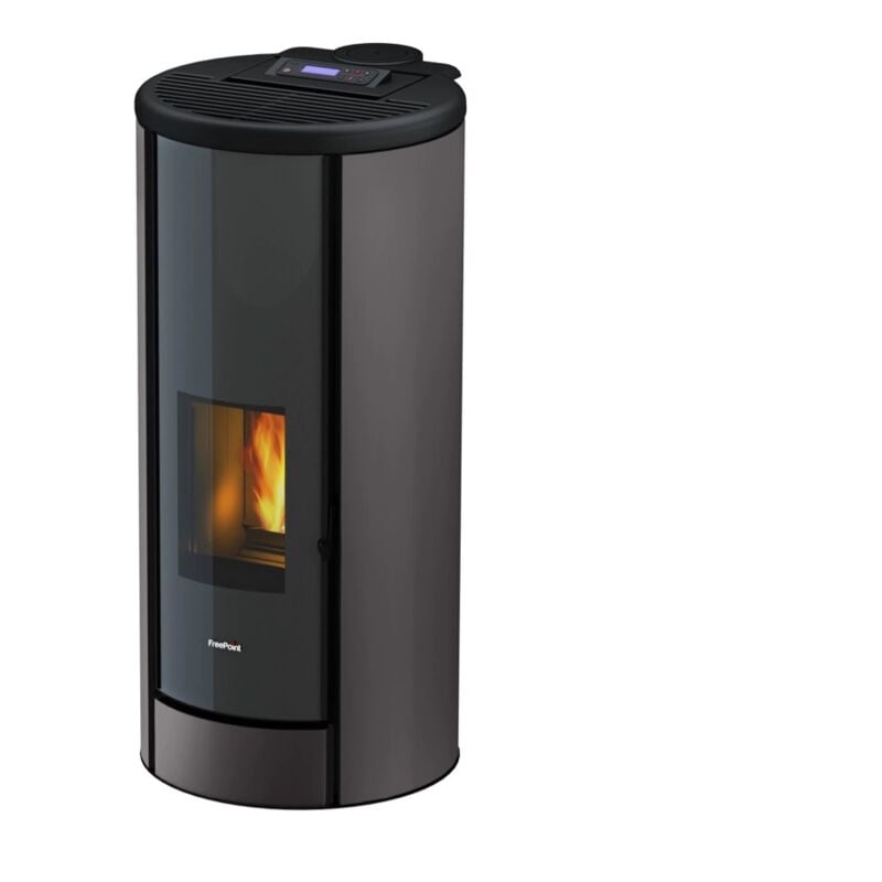 Poêle à granulés étanche Breeze 9 Titanium - 9 kW - Freepoint