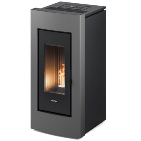 FREEPOINT Poêle à granulés étanche Go 11 Titanium - 10,5 kW