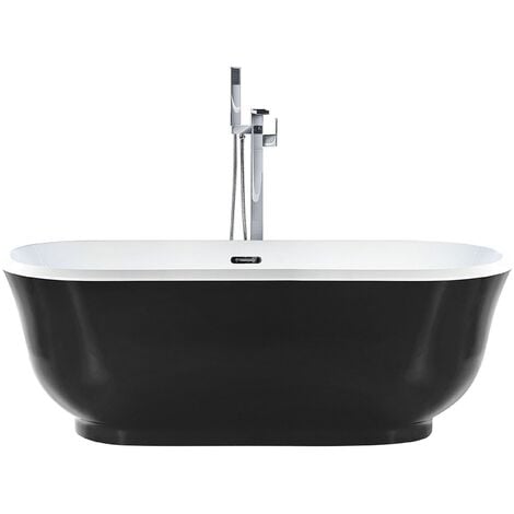 Freestanding Bath Black TESORO