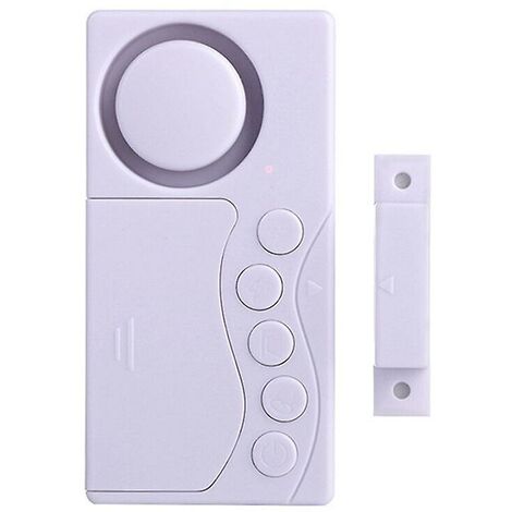 Freezer Door Alarms, Window Security Alarm, Wireless Fridge Alarm, 4 in 1 Door Sensor Doorbell Loud Door Opening Alarm 108dB