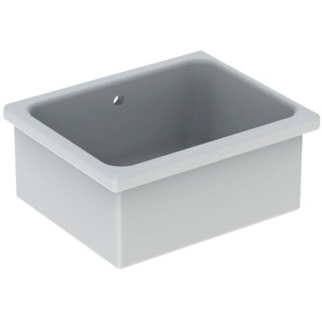 Fregadero 60 cm blanco brillo - Geberit Publica Ruscello