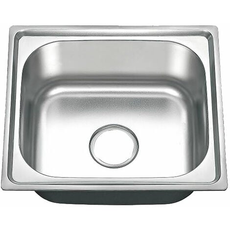 fregadero acero inox. 460x400x200mm itthon innovation