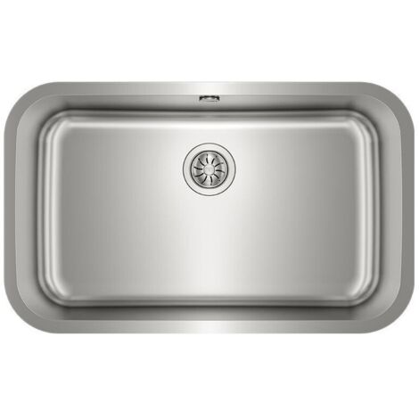 Fregadero Bajo encimera Acero inoxidable Rectangular 1 Senos TEKA